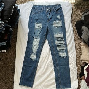 SHEIN size small mom jeans